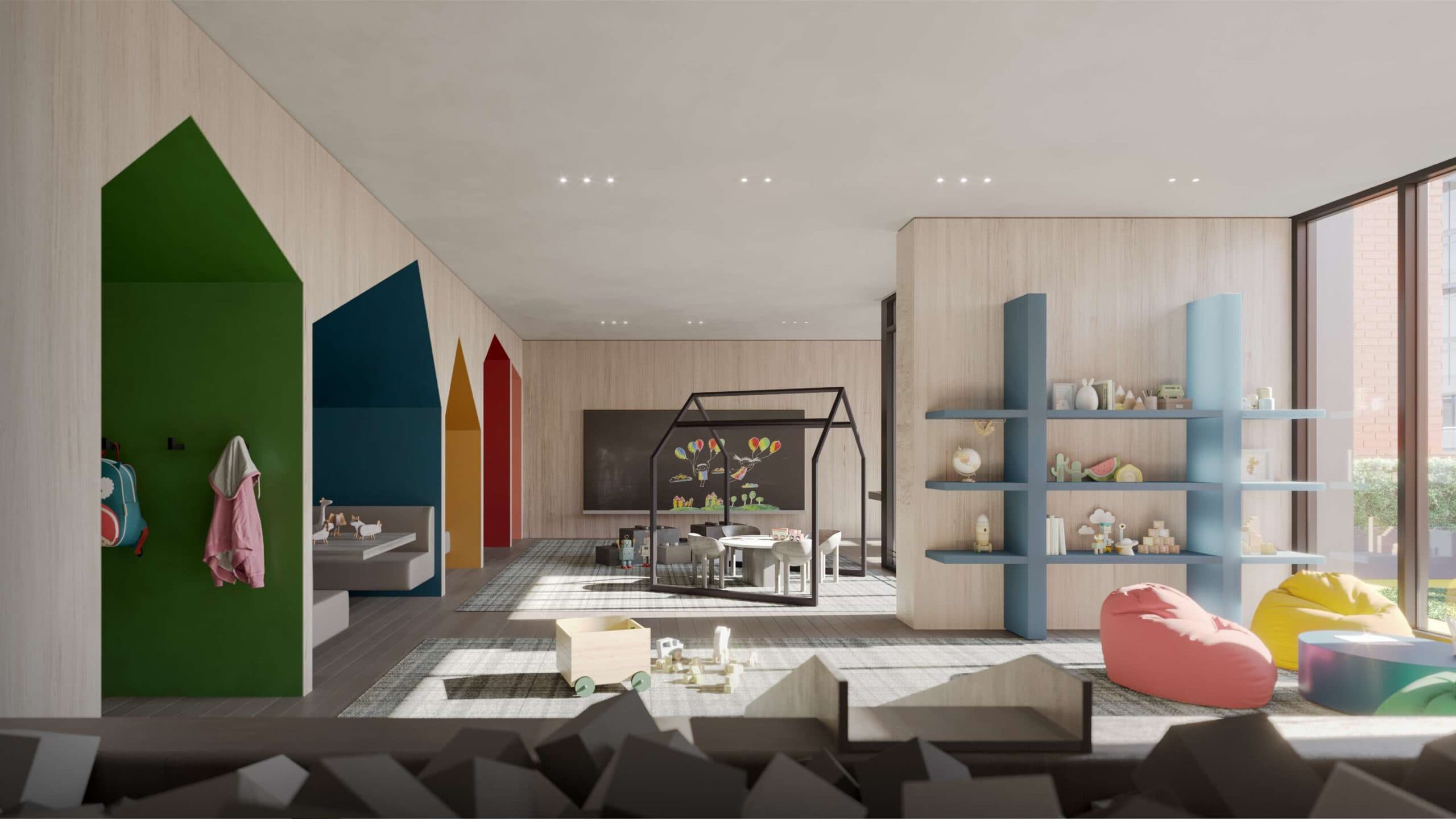 INDOOR/OUTDOOR CHILDREN'S PLAY AREAS